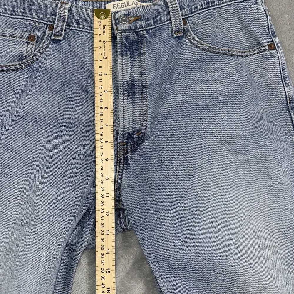 Vintage Levis 505 Jeans Mens 36x30*Blue Regular Fit Straight Leg Y2K Faded Denim